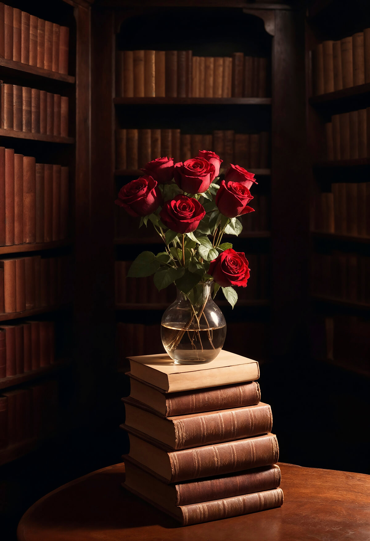 sant jordi celebration with book rose